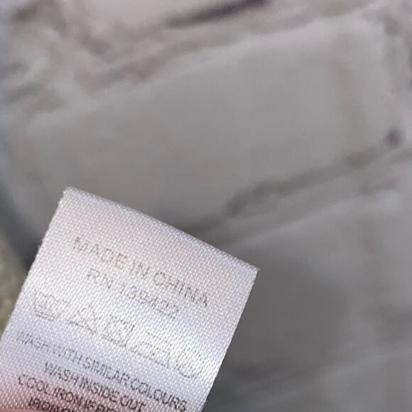 Tobi Cream & Black Patterned Open Cardigan with Fringe - Picture 5 of 5